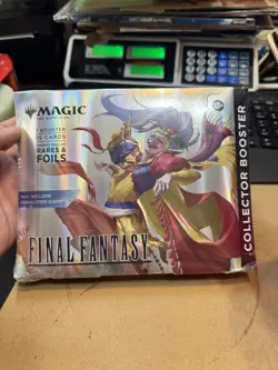 Magic The Gathering Final Fantasy Collector Booster Omega Pack New Sealed! - Image 1