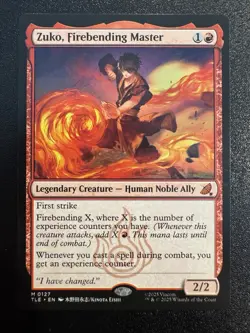 Zuko, Firebending Master M Avatar: The Last Airbender: Eternal-Legal 127 NM - Image 2