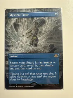 Mystical Tutor (Borderless) Dominaria Remastered Regular - Image 1