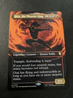 Ozai, the Phoenix King (0335) (Borderless) Avatar: The Last Airbender Regular - Image 1