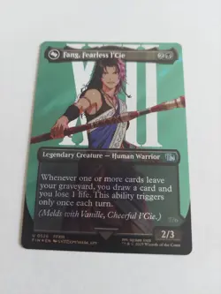 Fang, Fearless l'Cie (Borderless) (Surge Foil) Final Fantasy Foil - Image 2