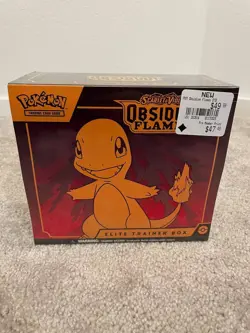 Pokemon Scarlet Violet Obsidian Flames Elite Trainer Box ETB Sealed READ DESCR. - Image 1