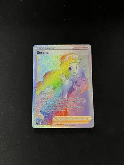 Serena 207/195 SWSH Silver Tempest Secret Rare Trainer Holo Pokemon TCG 2022 NM - Image 1