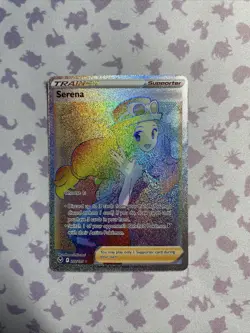 Pokemon TCG Serena Sword & Shield - Silver Tempest 207/195 Holo Secret Rare - Image 1