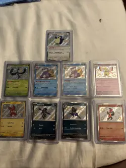 Pokemon Paldean Fates Baby Shiny Lot Of 9 - Image 1