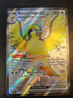 Carte Pokemon Roucarnage-ex 221/091 Destinees de Paldea Francais - Image 1