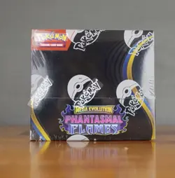 Pokemon TCG Mega Evolutions Phantasmal Flames Booster Box Sealed - Image 1