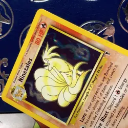 Pokemon Ninetales 17/110 WotC Legendary Collection Holo Rare MP - Image 3