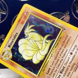 Pokemon Ninetales 17/110 WotC Legendary Collection Holo Rare MP - Image 4