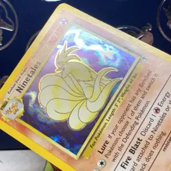 Pokemon Ninetales 17/110 WotC Legendary Collection Holo Rare MP - Image 5