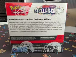 Stellar Crown Pokemon Center Booster Box - 36 Packs - Sealed - Image 3