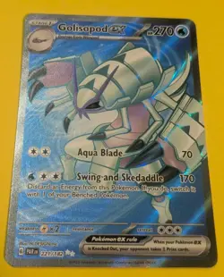 Golisopod ex #221/182 Full Art Ultra Rare Paradox Rift Pokemon Scarlet & Violet - Image 1