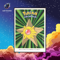 Carte Pokemon Stari / Staryu 120 Sticker Dunkin Boomer - Image 1