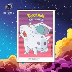 Carte Pokemon Nidoran 29 Sticker Dunkin Boomer - Image 1