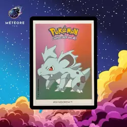 Carte Pokemon Nidorina 30 Sticker Dunkin Boomer - Image 1