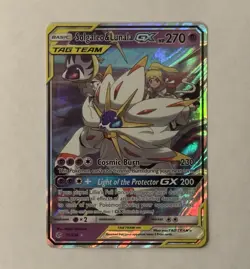 Solgaleo & Lunala GX 75/236 Sm-Cosmic Eclipse Holo Pokemon NM/ M Ultra Rare - Image 1