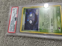 2004 Pokemon EX Team Rocket Returns 56 Grimer Reverse PSA 8 NM-MT SWIRL - Image 3
