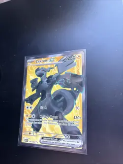 Zekrom EX 158/086 Full Art Ultra Rare Black Bolt Pokemon TCG MC - Image 2
