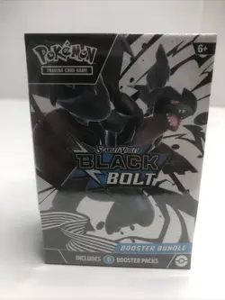 Pokemon TCG Scarlet & Violet Black Bolt SV Booster Bundle NEW Factory Sealed - Image 1