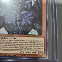 *** OBELISK THE TORMENTOR *** PRISMATIC SECRET RARE TN19-EN007 YUGIOH! - Image 4