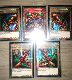 YU GI OH - EXODIA - FULL SET - BLCR STARLIGHT RARES - EN101/2/3/4/5 - EU PRINT - Image 1