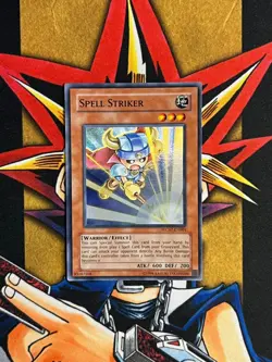 WC07-EN001 Spell Striker Super Rare Promo NM Yugioh Card - Image 1