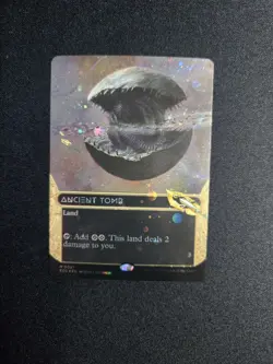 Ancient Tomb (0091) (Borderless) (Galaxy Foil) Edge of Eternities - PACK FRESH!! - Image 1