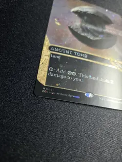 Ancient Tomb (0091) (Borderless) (Galaxy Foil) Edge of Eternities - PACK FRESH!! - Image 4