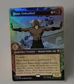 Magic The Gathering - Bumi, Unleashed FOIL - Avatar - Showcase 348 NM/M - Image 1