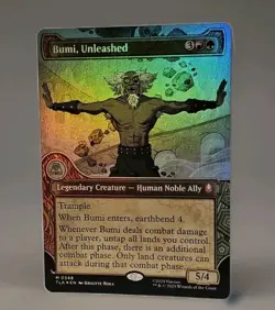 Magic The Gathering - Bumi, Unleashed FOIL - Avatar - Showcase 348 NM/M - Image 2