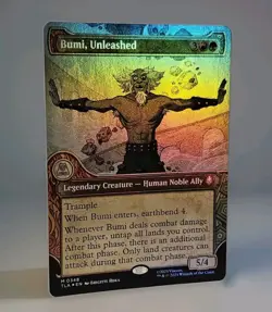 Magic The Gathering - Bumi, Unleashed FOIL - Avatar - Showcase 348 NM/M - Image 3