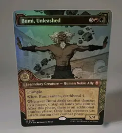 Magic The Gathering - Bumi, Unleashed FOIL - Avatar - Showcase 348 NM/M - Image 4