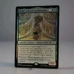 MTG Magic The Gathering Avatar Bumi Eclectic Earthbender Foil 248 NM/M - Image 2