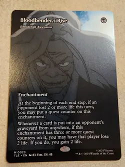Bloodbender's Rise - Bloodchief Ascension (Borderless) #23 Regular Avatar - Mtg - Image 1