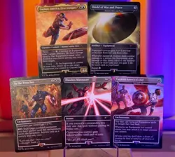 Secret Lair x Marvel's Captain america Non-Foil Edition (Sealed) - Image 1