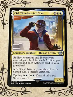 Cid, Timeless Artificer (0419) Final Fantasy Regular - Image 1