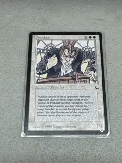 PREACHER Magic the Gathering 1994, Reserved List Signed Quinton Hoover - Image 1