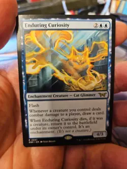 MTG - Duskmourn: House of Horror - Enduring Curiosity - NM - NF - Image 1