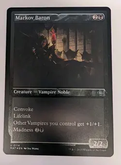 Markov Baron (Foil Etched) March of the Machine: The Aftermath - MTG - Image 1