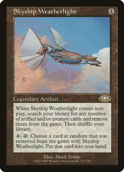 Skyship Weatherlight Planeshift LP MTG - Image 1