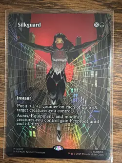 Silkguard (Borderless) Foil Marvel Universe Eternal-Legal Regular Near Mint - Image 1