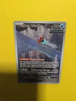 Iron Bundle 066 Sv: Scarlet & Violet Promo Cards Holo Pokemon TCG Illustration - Image 3