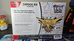 Pokemon TCG - Scarlet & Violet 151 Zapdos EX Collection Box ✅NEW✅ - Image 2