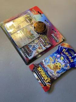 Lot of Pokemon TCG Prismatic Evolutions Blister 2 Pack + Surging Sparks Pack New - Image 3