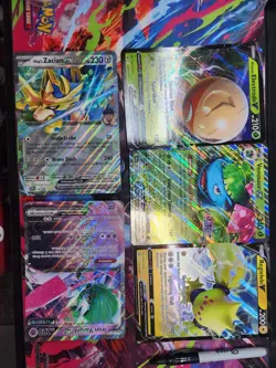Lot Of 5 Jumbo Pokemon Cards See Photos No Duplicates - Image 1