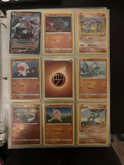 POKEMON MEGA LOT!! 🔥🔥 450 Plus Cards with Four Big Cards and Binder - Image 5