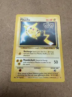 1999 Pokemon First Movie Set x4 LP WB Black Star Promo Cards - Image 5