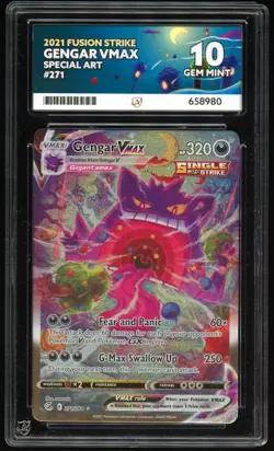 Gengar VMAX 271/264 Pokemon Fusion Strike ACE 10 - Image 1