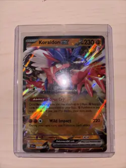 Pokemon TCG Koraidon ex Scarlet & Violet-BASE Set 125/198 Holo Double Rare - Image 1