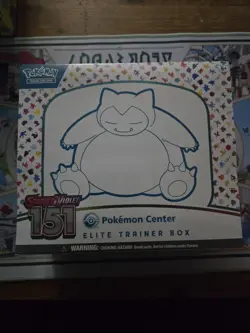 Pokemon TCG Pokemon 151 Pokemon Center Exclusive Elite Trainer Box ETB Sealed - Image 1